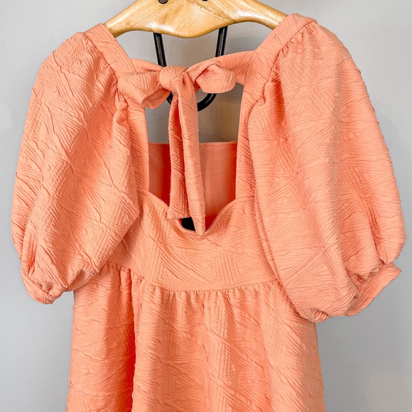 Free People Violet Mini Dress Grapefruit Medium M - Picture 6 of 11